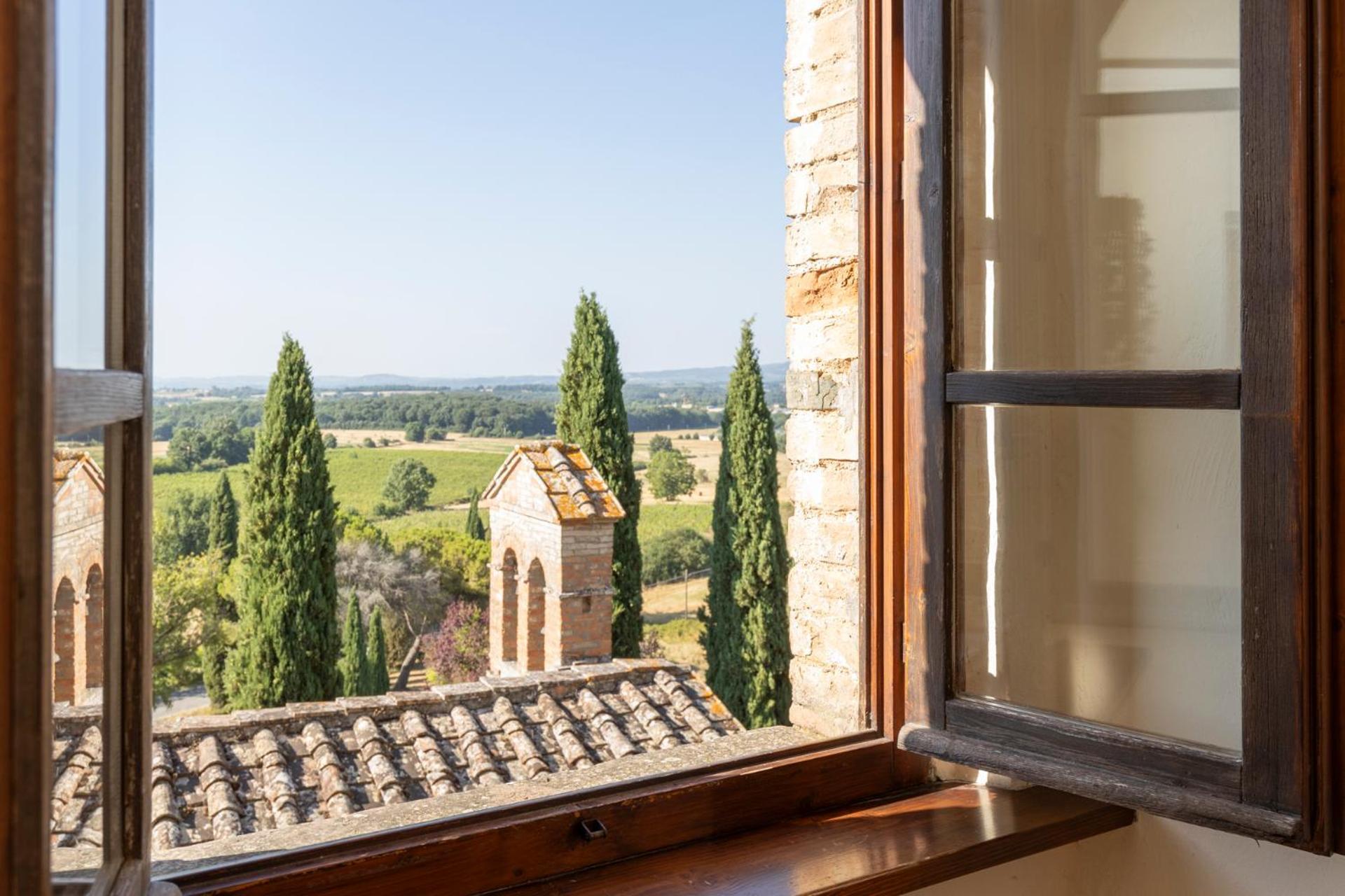 Villa Castel Pietraio Monteriggioni Zimmer foto